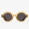 D.Franklin 913 Amber / Smoke|Damen Runde Sonnenbrillen