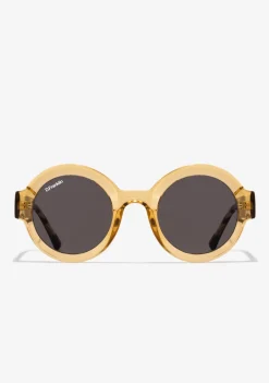 D.Franklin 913 Amber / Smoke|Damen Runde Sonnenbrillen