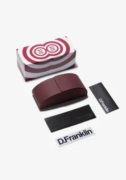 D.Franklin 913 Amber / Smoke|Damen Runde Sonnenbrillen
