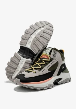 D.Franklin 347 Hike Khaki|Damen Sneakers|Lässige Stiefel
