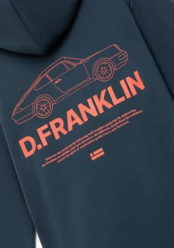 D.Franklin 911 Iconic hoodie Grey|Damen Sweatshirts|Sweatshirts