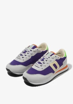 D.Franklin 535 Nylon Purple / Grey|Damen Sneakers