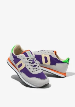 D.Franklin 535 Nylon Purple / Grey|Damen Sneakers