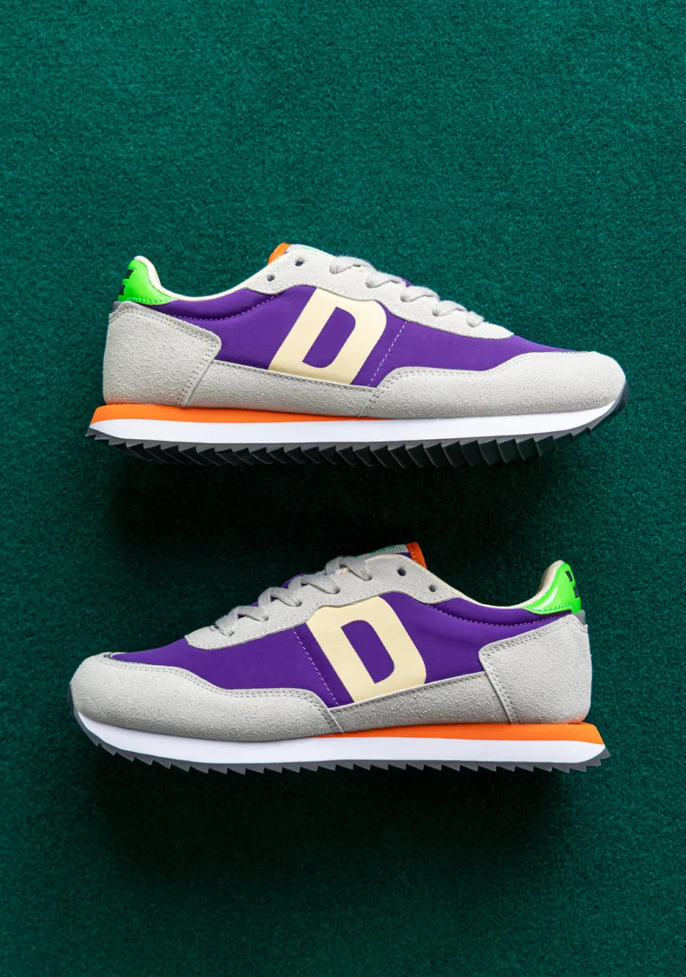 D.Franklin 535 Nylon Purple / Grey|Damen Sneakers