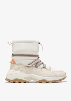 D.Franklin 347 Pluf Beige|Damen Stiefel