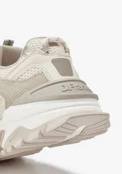 D.Franklin 347 Track Flag Beige|Damen Sneakers|Sneakers