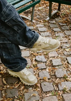 D.Franklin 347 Track Flag Beige|Damen Sneakers|Sneakers