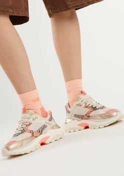 D.Franklin 347 Track Flame Beige / Multi|Damen Sneakers