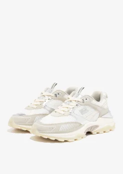 D.Franklin 347 Track Flame Metallic Silver|Damen Sneakers