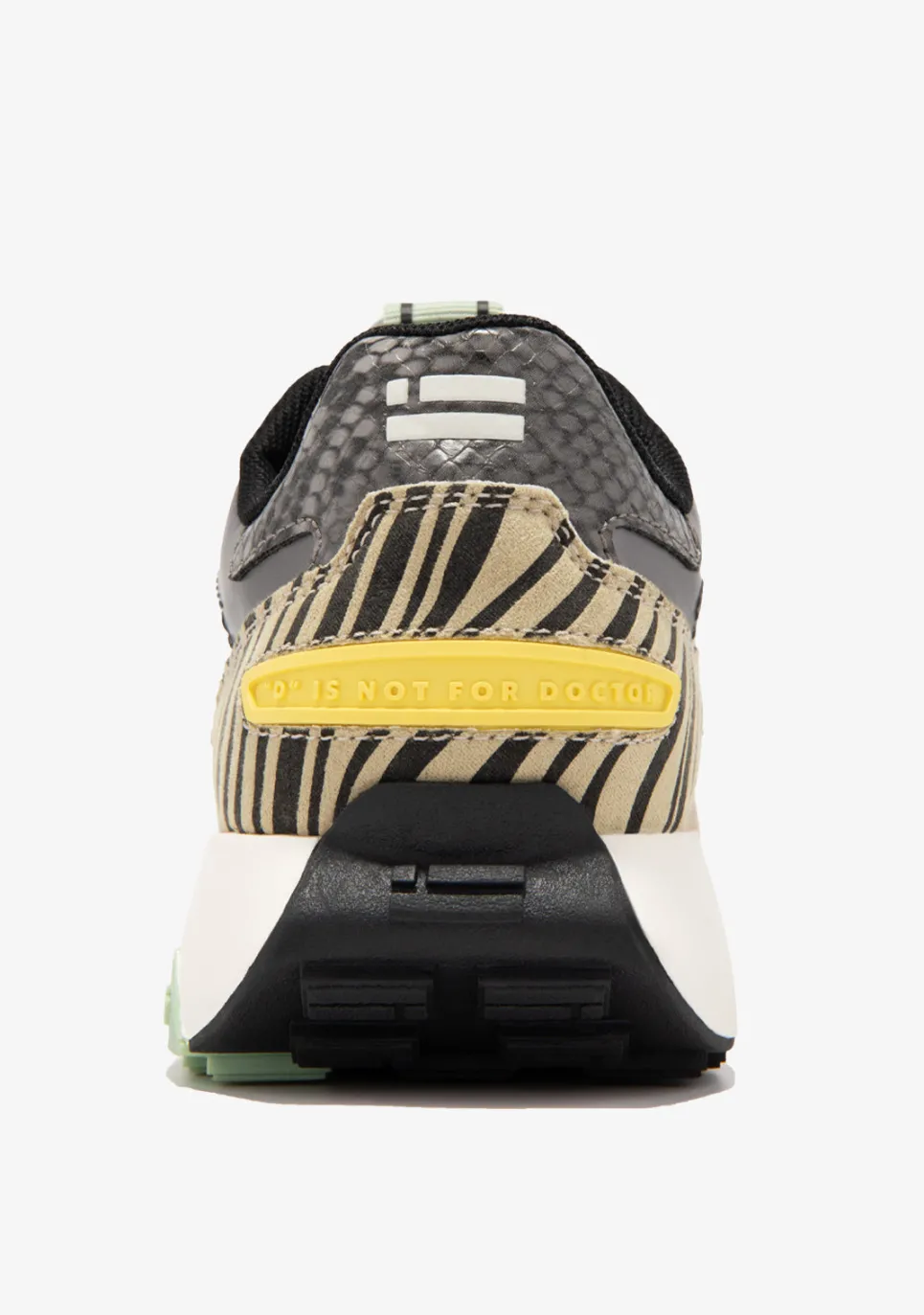 D.Franklin Active Flag Safari Pewter|Damen Sneakers