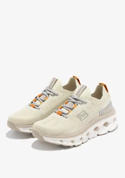 D.Franklin Aero Sneakers Mesh Beige|Damen Sneakers|Sneakers