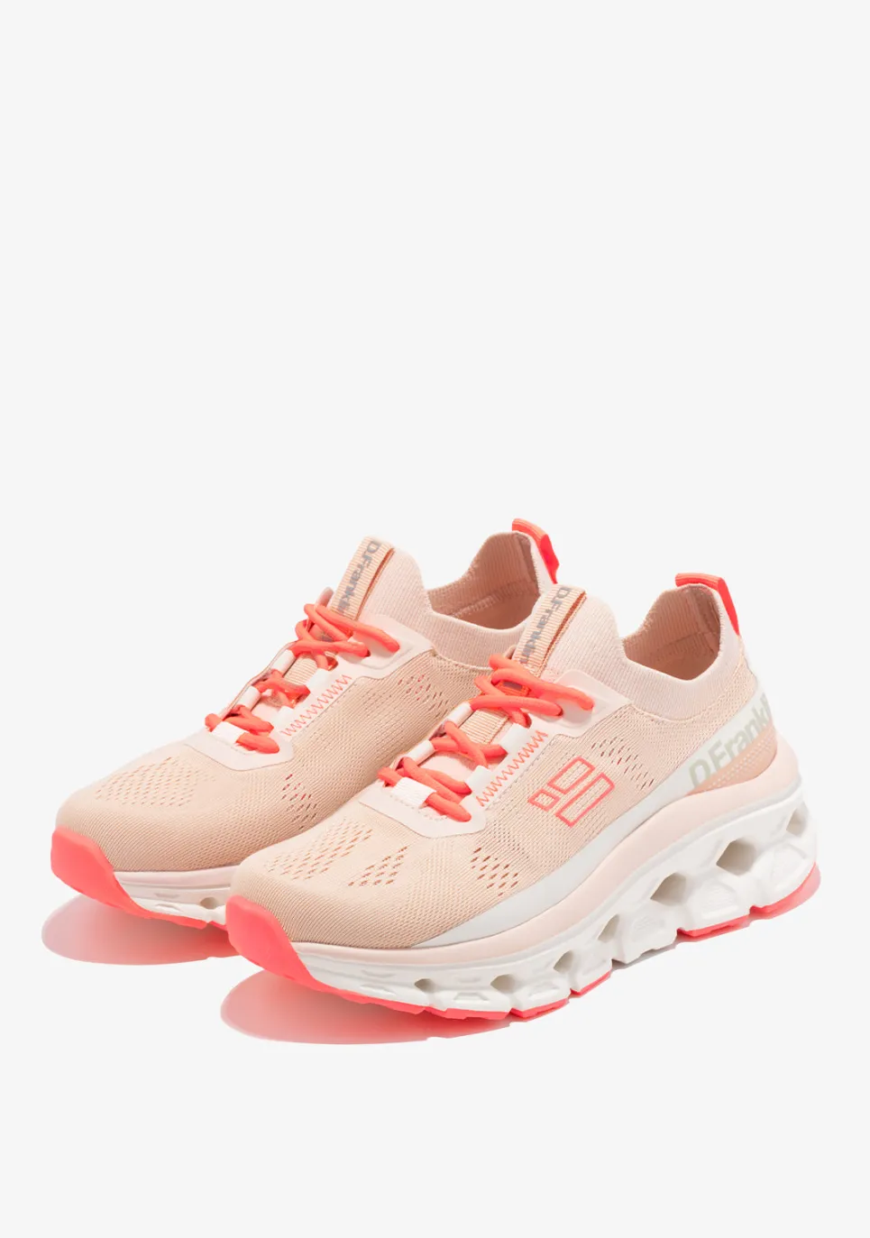 D.Franklin Aero Sneakers Mesh Coral|Damen Sneakers