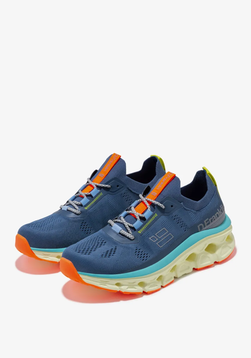 D.Franklin Aero Sneakers Mesh Navy|Herren Sneakers