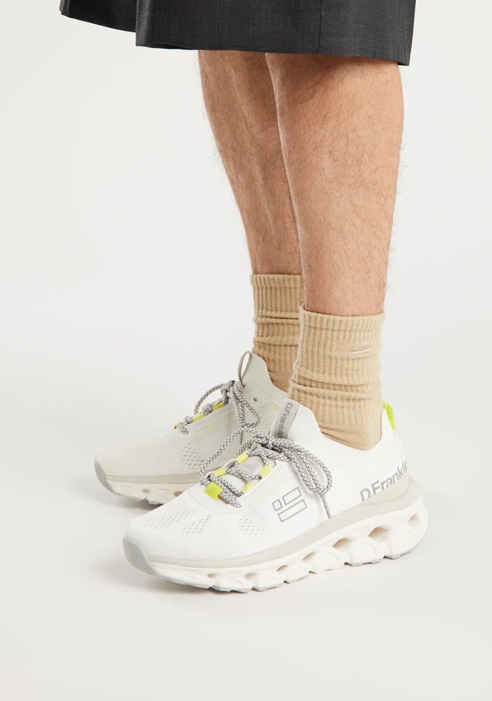 D.Franklin Aero Sneakers Mesh White|Damen Sneakers|Sneakers