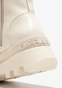 D.Franklin All Track Full Beige|Damen Plattform-Stiefel|Stiefel