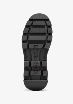 D.Franklin All Track Moto Black|Damen Plattform-Stiefel|Lässige Stiefel