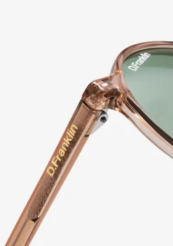 D.Franklin America Round Bronze / Brown|Damen Pilotenbrillen|Runde Sonnenbrillen