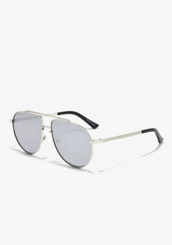 D.Franklin Aviator Legacy Silver / Silver|Damen Pilotenbrillen|Pilotenbrillen