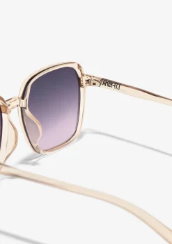 D.Franklin Banger Transparent / Gradient Lavender|Damen Eckige Sonnenbrillen
