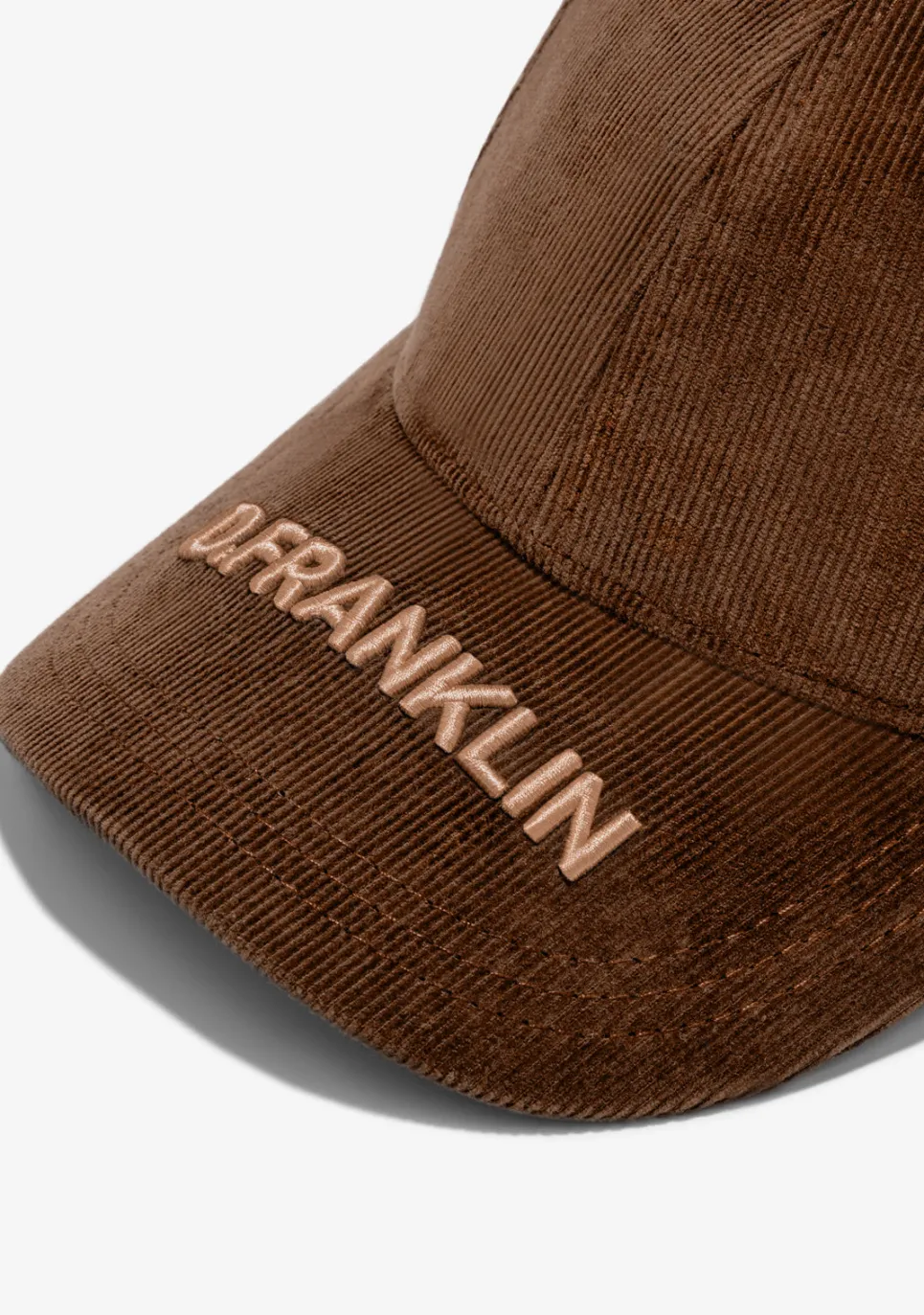 D.Franklin Basic Cord Cap Brown|Damen Kappen|Kappen
