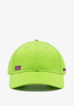 D.Franklin Basic Flag Cap Lime / Purple|Damen Kappen|Kappen