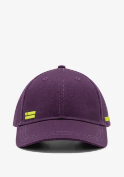 D.Franklin Basic Flag Cap Purple / Yellow|Damen Kappen|Kappen