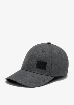 D.Franklin Basic Wool Cap Dark Grey|Damen Kappen|Kappen