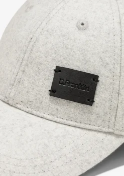 D.Franklin Basic Wool Cap Grey|Damen Kappen|Kappen