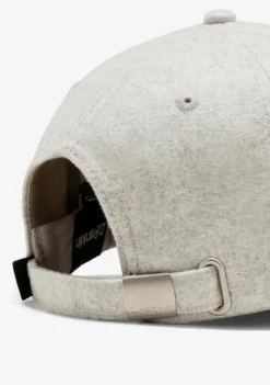 D.Franklin Basic Wool Cap Grey|Damen Kappen|Kappen