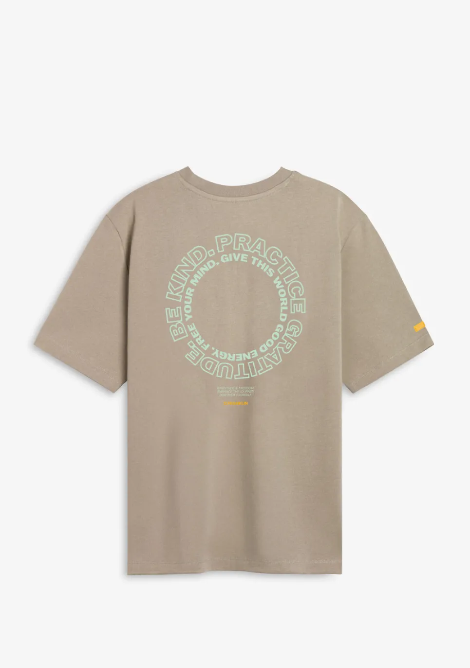 D.Franklin Be Kind T-Shirt Grey|Damen T-Shirts|T-Shirts