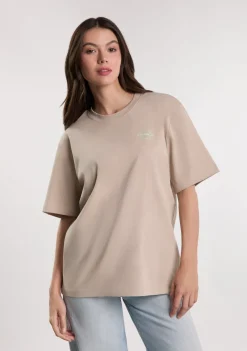 D.Franklin Be Kind T-Shirt Grey|Damen T-Shirts|T-Shirts
