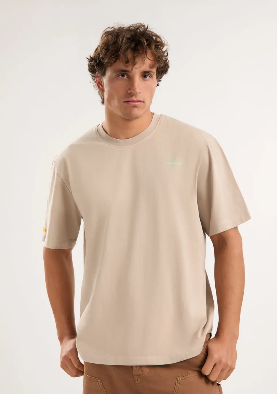 D.Franklin Be Kind T-Shirt Grey|Damen T-Shirts|T-Shirts