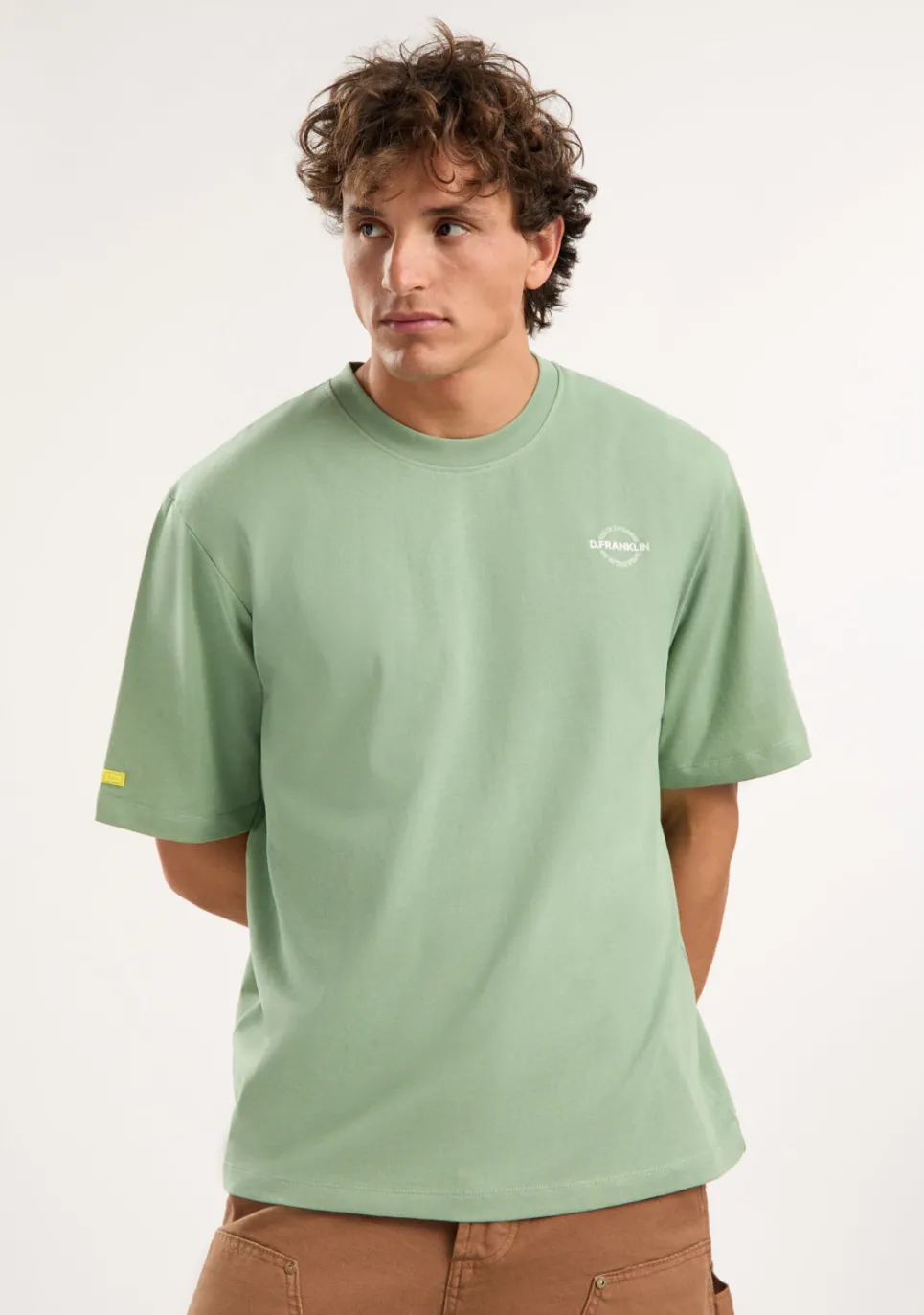 D.Franklin Be Kind T-Shirt Sage Green|Damen T-Shirts|T-Shirts