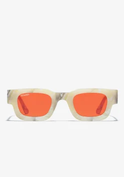 D.Franklin Bermuda White Stone / Red|Damen Polarisierte Sonnenbrillen|Polarisierte Sonnenbrillen