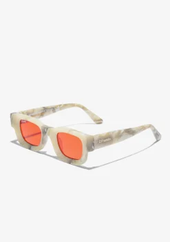 D.Franklin Bermuda White Stone / Red|Damen Polarisierte Sonnenbrillen|Polarisierte Sonnenbrillen