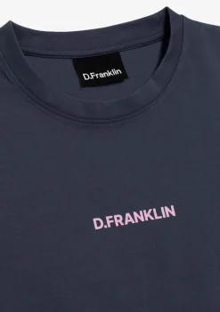D.Franklin Binary Tee Grey|Damen T-Shirts|T-Shirts