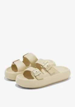 D.Franklin Bloomer Bio Beige|Damen Sandalen|Sandalen
