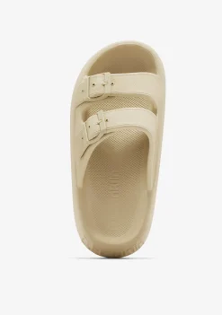 D.Franklin Bloomer Bio Beige|Damen Sandalen|Sandalen