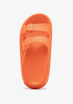 D.Franklin Bloomer Bio Orange|Damen Sandalen