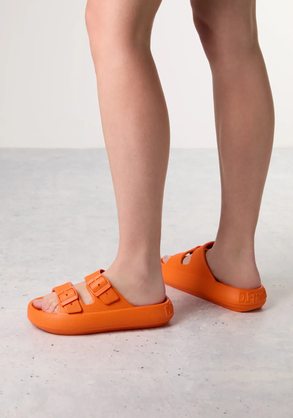 D.Franklin Bloomer Bio Orange|Damen Sandalen