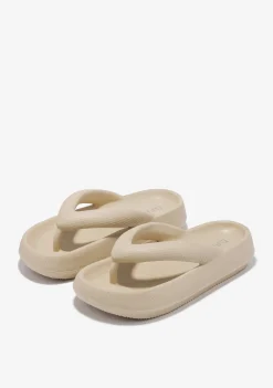 D.Franklin Bloomer Nip Beige|Damen Sandalen