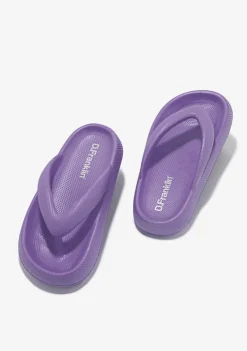 D.Franklin Bloomer Nip Lavender|Damen Sandalen