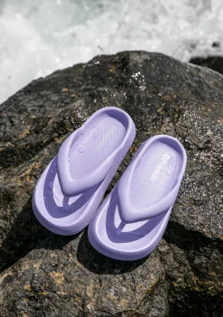D.Franklin Bloomer Nip Lavender|Damen Sandalen