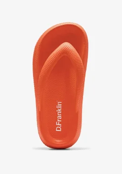 D.Franklin Bloomer Nip Orange|Damen Sandalen