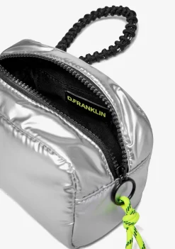 D.Franklin Bomb Beauty Bag Silver|Damen Taschen