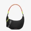 D.Franklin Bomb Round Shoulder Bag Black|Damen Taschen