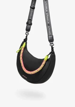 D.Franklin Bomb Round Shoulder Bag Black|Damen Taschen