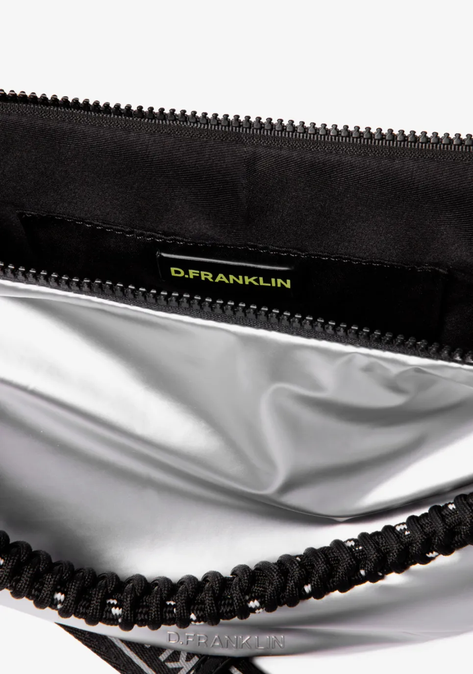 D.Franklin Bomb Round Shoulder Bag Silver|Damen Taschen