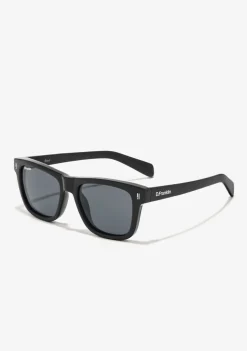 D.Franklin Boyd Black / Black|Damen Eckige Sonnenbrillen|Polarisierte Sonnenbrillen