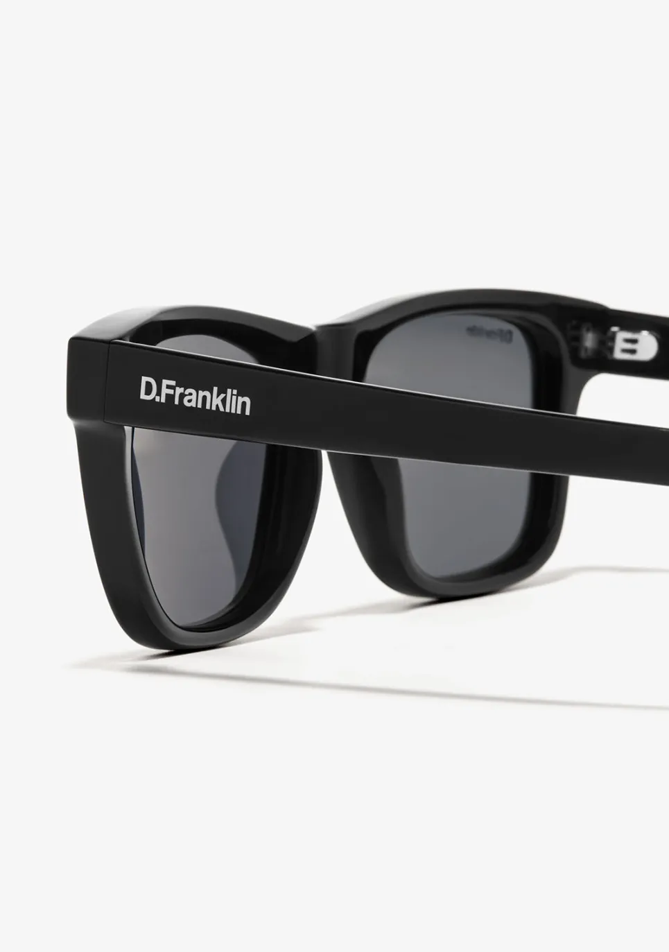 D.Franklin Boyd Black / Black|Damen Eckige Sonnenbrillen|Polarisierte Sonnenbrillen